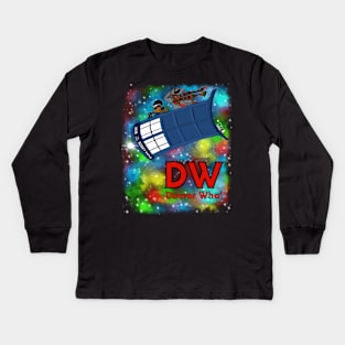 Doctor Wha? Kids Long Sleeve T-Shirt